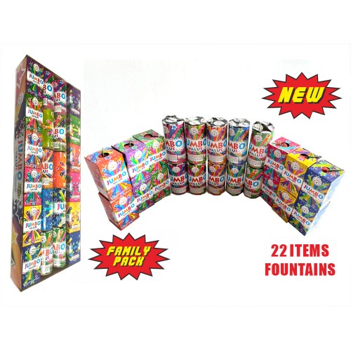 Jumbo Value Fountain Pack Jumbo Value Fountain Pack